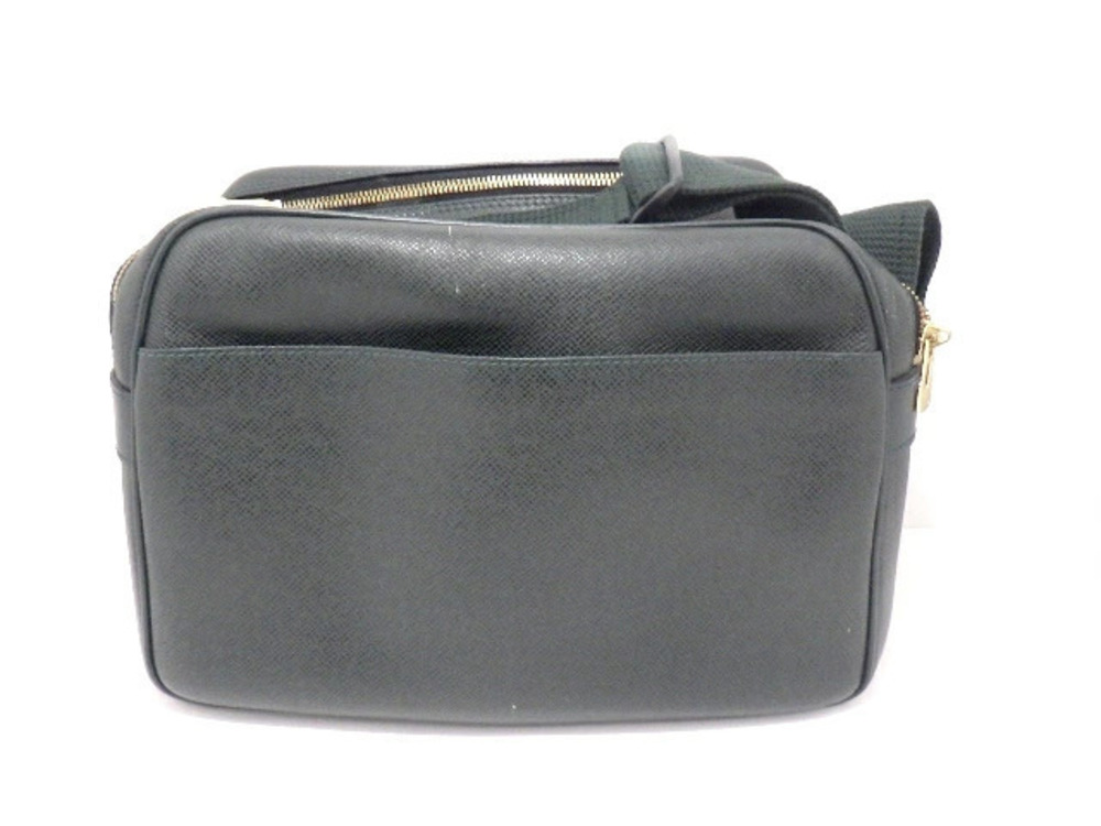 LOUIS VUITTON Bag Reporter Shoulder Taiga Leather Epicea